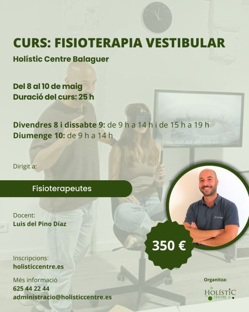 Curs de fisioteràpia vestibular