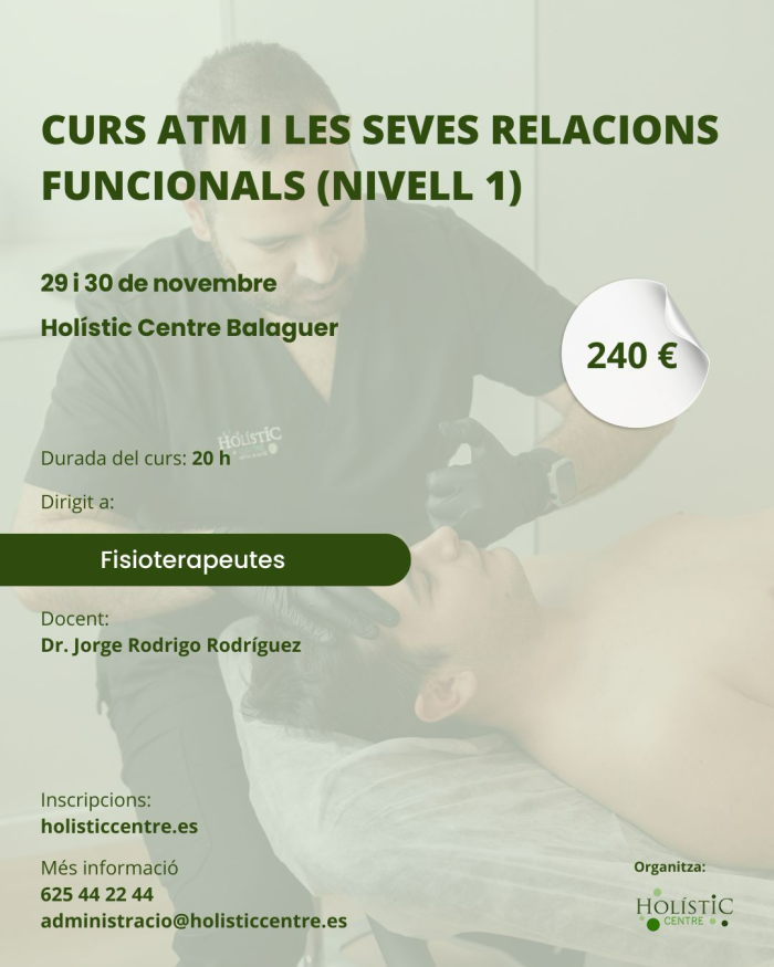 Curs ATM i les seves relacions funcionals (NIVELL 1)